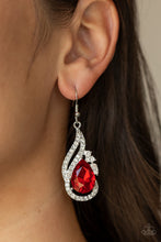 Load image into Gallery viewer, Paparazzi 🔆 Dancefloor Diva - Red Earrings