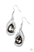 Load image into Gallery viewer, oak-sisters-jewelry-dancefloor-diva-silver-earrings-paparazzi-accessories-by-lisa