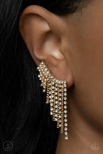 Load image into Gallery viewer, Paparazzi 🔆 Thunderstruck Sparkle - Gold Post Earrings
