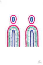 Load image into Gallery viewer, oak-sisters-jewelry-rainbow-remedy-multi-post earrings-paparazzi-accessories-by-lisa