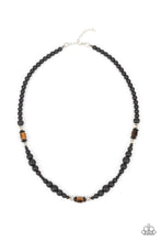 Load image into Gallery viewer, oak-sisters-jewelry-stone-synchrony-brown-mens necklace-paparazzi-accessories-by-lisa