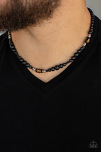 Load image into Gallery viewer, Paparazzi 🔆 Stone Synchrony - Brown Mens Necklace