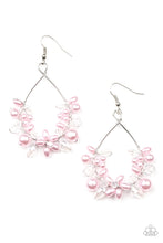 Load image into Gallery viewer, oak-sisters-jewelry-marina-banquet-pink-earrings-paparazzi-accessories-by-lisa