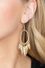 Load image into Gallery viewer, Paparazzi 🔆 Artisan Aria - Gold Earrings