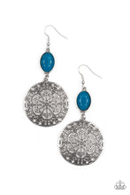 Load image into Gallery viewer, oak-sisters-jewelry-eloquently-eden-blue-earrings-paparazzi-accessories-by-lisa