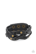 Load image into Gallery viewer, oak-sisters-jewelry-rugged-roundup-brass-bracelet-paparazzi-accessories-by-lisa