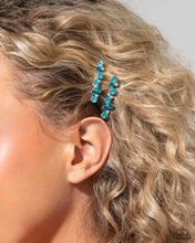 Load image into Gallery viewer, Paparazzi 🔆 Bubbly Ballroom - Blue Hair Clip