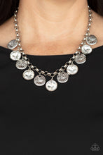 Load image into Gallery viewer, Paparazzi 🔆 Spot On Sparkle - White Necklace