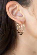 Load image into Gallery viewer, Paparazzi 🔆 City Contour - Gold Earrings