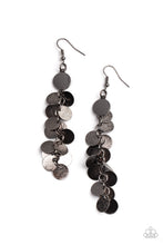 Load image into Gallery viewer, oak-sisters-jewelry-game-chime-black-earrings-paparazzi-accessories-by-lisa