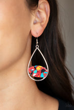 Load image into Gallery viewer, Paparazzi 🔆 Tropical Terrazzo - Red Earrings