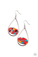 Load image into Gallery viewer, oak-sisters-jewelry-tropical-terrazzo-red-paparazzi-accessories-by-lisa