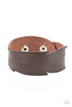 Load image into Gallery viewer, oak-sisters-jewelry-whimsically-winging-it-brown-bracelet-paparazzi-accessories-by-lisa