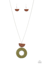 Load image into Gallery viewer, oak-sisters-jewelry-homespun-stylist-green-necklace-paparazzi-accessories-by-lisa