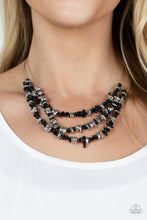 Load image into Gallery viewer, Paparazzi 🔆 Placid Pebbles - Black Necklace