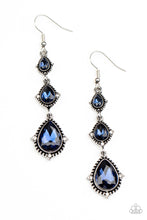 Load image into Gallery viewer, oak-sisters-jewelry-prague-princess-blue-earrings-paparazzi-accessories-by-lisa
