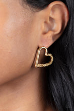 Load image into Gallery viewer, Paparazzi 🔆 Cupid, Who? - Gold Post Earrings
