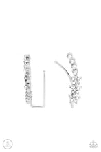 Load image into Gallery viewer, oak-sisters-jewelry-flowery-finale-white-post earrings-paparazzi-accessories-by-lisa