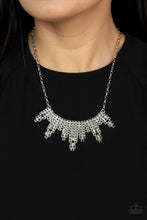 Load image into Gallery viewer, Paparazzi 🔆 Skyscraping Sparkle - Silver Necklace