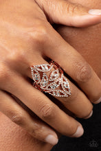 Load image into Gallery viewer, Paparazzi 🔆 Fiery Foliage - Copper Ring