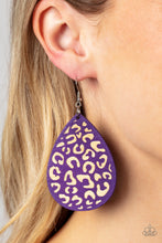 Load image into Gallery viewer, Paparazzi 🔆 Suburban Jungle - Purple Earrings