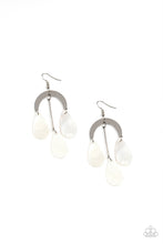 Load image into Gallery viewer, oak-sisters-jewelry-atlantis-ambience-white-earrings-paparazzi-accessories-by-lisa