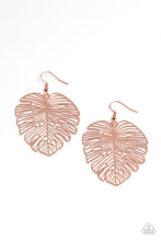 Load image into Gallery viewer, oak-sisters-jewelry-palm-palmistry-copper-earrings-paparazzi-accessories-by-lisa