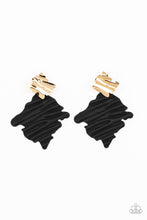 Load image into Gallery viewer, oak-sisters-jewelry-crimped-couture-gold-post earrings-paparazzi-accessories-by-lisa
