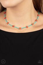 Load image into Gallery viewer, Paparazzi 🔆 Colorfully Flower Child - Blue Necklace