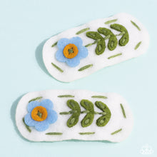 Load image into Gallery viewer, Paparazzi 🔆 Floral Whimsy - Blue Hair Clip