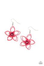 Load image into Gallery viewer, oak-sisters-jewelry-botanical-bonanza-pink-earrings-paparazzi-accessories-by-lisa