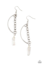 Load image into Gallery viewer, oak-sisters-jewelry-yin-to-my-yang-white-earrings-paparazzi-accessories-by-lisa