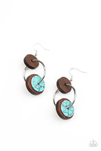 Load image into Gallery viewer, oak-sisters-jewelry-artisanal-aesthetic-blue-earrings-paparazzi-accessories-by-lisa