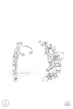 Load image into Gallery viewer, oak-sisters-jewelry-prismatically-panoramic-white-post earrings-paparazzi-accessories-by-lisa