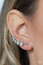 Load image into Gallery viewer, Paparazzi 🔆 Its Just a Phase - Silver Post Earrings