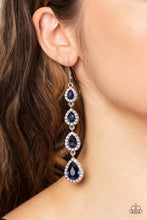 Load image into Gallery viewer, Paparazzi 🔆 Confidently Classy - Blue Earrings