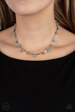 Load image into Gallery viewer, Paparazzi 🔆 Sahara Social - Blue Necklace