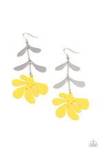 Load image into Gallery viewer, oak-sisters-jewelry-palm-beach-bonanza-yellow-earrings-paparazzi-accessories-by-lisa