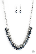 Load image into Gallery viewer, oak-sisters-jewelry-metro-monarchy-blue-necklace-paparazzi-accessories-by-lisa