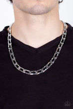 Load image into Gallery viewer, Paparazzi 🔆 Full-Court Press - Silver Mens Necklace