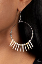 Load image into Gallery viewer, Paparazzi 🔆 Caribbean Cocktail - White Earrings