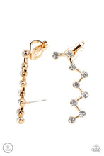 Load image into Gallery viewer, oak-sisters-jewelry-clamoring-constellations-gold-post earrings-paparazzi-accessories-by-lisa