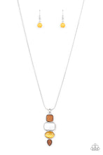 Load image into Gallery viewer, oak-sisters-jewelry-elemental-energy-yellow-necklace-paparazzi-accessories-by-lisa