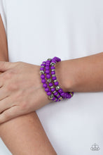 Load image into Gallery viewer, Paparazzi 🔆 Vibrant Verve - Purple Bracelet