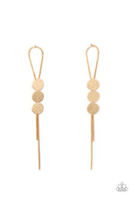 Load image into Gallery viewer, oak-sisters-jewelry-bolo-beam-gold-post earrings-paparazzi-accessories-by-lisa