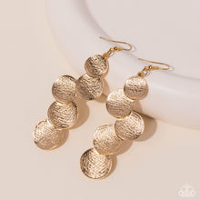 Load image into Gallery viewer, Paparazzi ๐Token Gesture - Gold Earrings