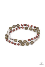 Load image into Gallery viewer, oak-sisters-jewelry-backcountry-beauty-green-bracelet-paparazzi-accessories-by-lisa