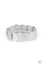 Load image into Gallery viewer, oak-sisters-jewelry-demurely-disco-silver-bracelet-paparazzi-accessories-by-lisa