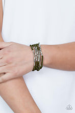 Load image into Gallery viewer, Paparazzi 🔆 Tulum Trek - Green Bracelet