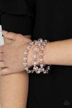 Load image into Gallery viewer, Paparazzi 🔆 Eiffel Tower Tryst - Pink Bracelet